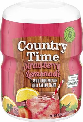 Strawberry lemonade drink mix