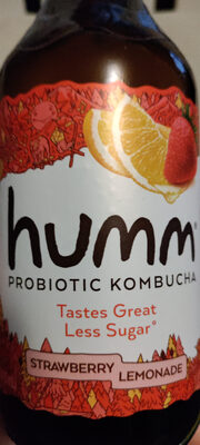 Strawberry Lemonade Kombucha