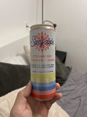 Strawberry Lemonade + Vodka