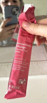 Strawberry Mango Twisted Fruit Rope