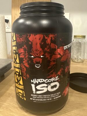 Strawberry Milkshake Mutant Hardcore ISO Protein Shake