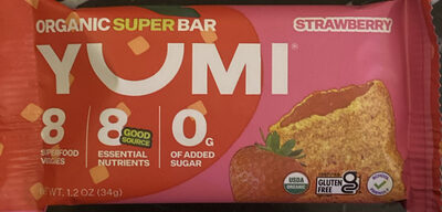 Strawberry Organic Super Bar