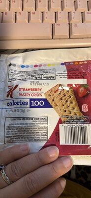 Strawberry Pastry Crisps