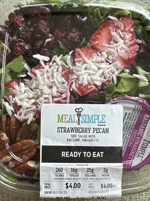 Strawberry Pecan Side Salad