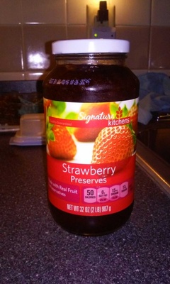 Strawberry preserves, strawberry