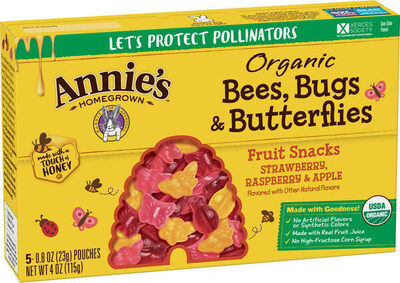 Strawberry, Rasberry & Apple Fruit Snacks