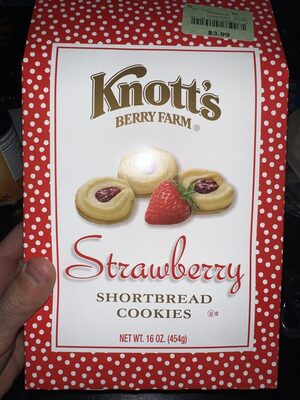 Strawberry Shortbread Cookies