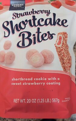 Strawberry Shortcake Bites