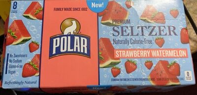 Strawberry-Watermelon Seltzer Water