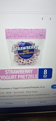 Strawberry Yogurt Covered Pretzels