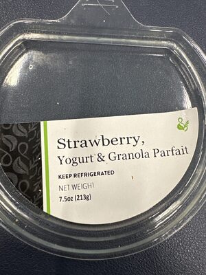 Strawberry, Yogurt & Granola Parfait