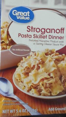 Stroganoff Pasta Skillet dinner, as prepared, 1 cup