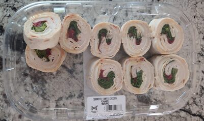 Subdried Tomato Chicken Pinwheels
