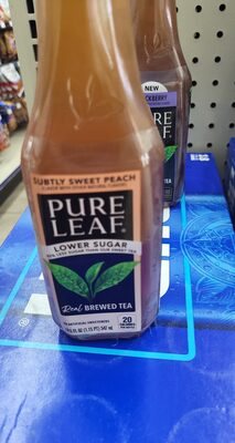 Subtly Sweet Peach Tea