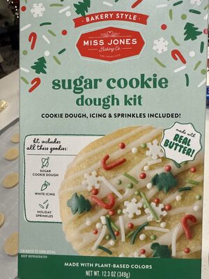 Sugar Cookie Dough Kit