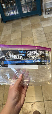 Sugar Free Applewood Smoked Uncured Bacon