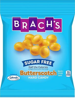 Sugar free butterscotch hard candy