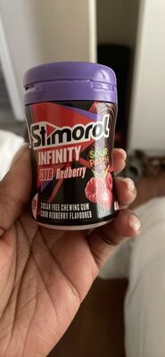 Sugar Free Chewing Gum Sour Redberry Flavoured