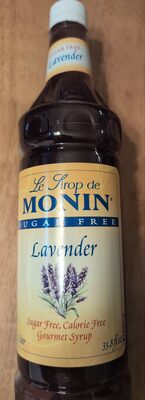 Sugar Free Lavender Syrup