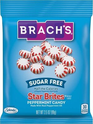 Sugar free star brites peppermints hard candy