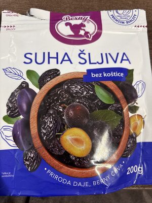 Suha šljiva bez koštice