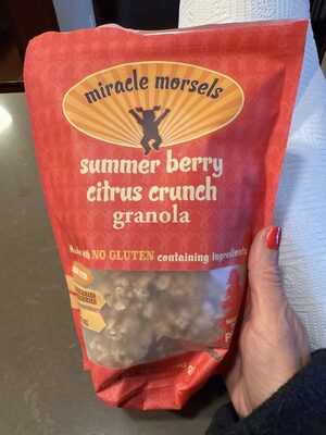 Summer Berry Citrus Crunch Granola