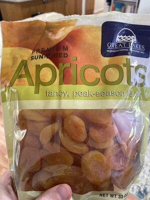 Sun-dried apricots