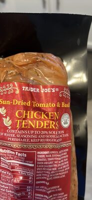 Sun-Dried Tomato & Basil Chicken Tenders