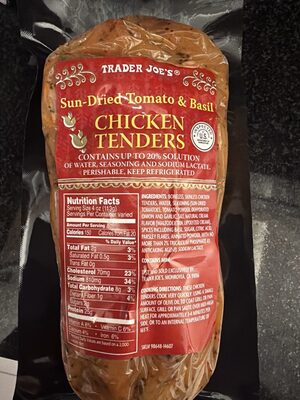 Sun-Dried Tomato & Basil Chicken Tenders