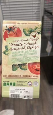 Sun-Dried Tomato & Basil Seasoned Chicken