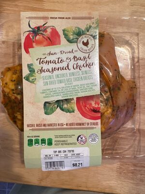Sun-dried Tomato & Basil Seasoned Chicken