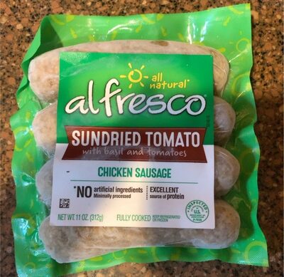Sundred tomato chicken sausage