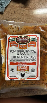 Sundried Tomato & Basil Chicken Breast