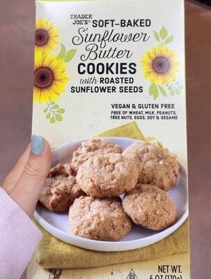 Sunflower butter cookies