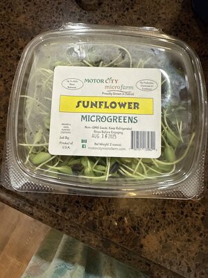 Sunflower Microgreens