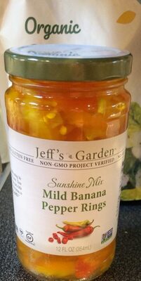 Sunshine Mix Mild Banana Pepper Rings