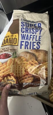 SUPER CRISPY WAFFLE FRIES