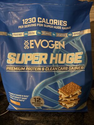 Super Huge Premium Protein And Clean Carb Gainer