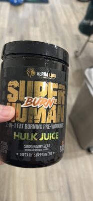 Super Human Burn Hulk Juice
