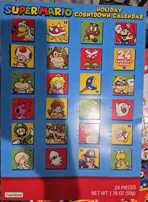 Super Mario Holiday Countdown Calendar