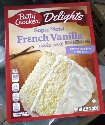 Super Moist French Vanilla Cake Mix
