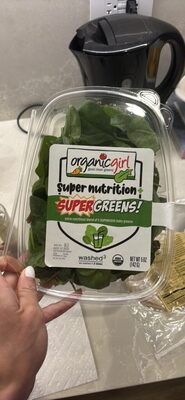 super nutrition SUPER GREENS!