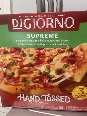 Supreme Hand-Tossed Pizza