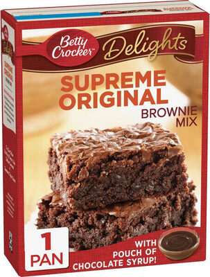 Supreme original delights brownie mix