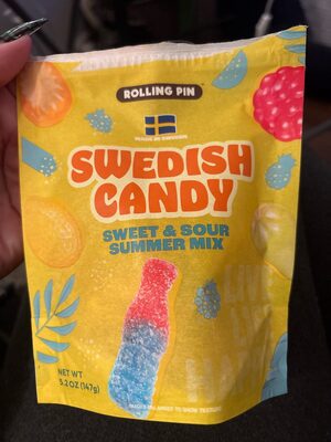 Swedish Candy Sweet & Sour Summer Mix