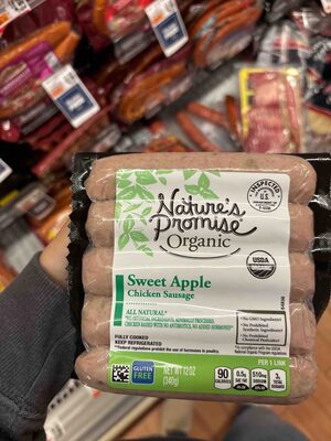 Sweet Apple Chicken Sausage