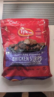 Sweet BBQ Flavored Chicken Strips