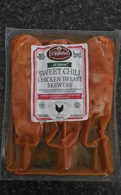 Sweet Chili Chicken Breast Skewers