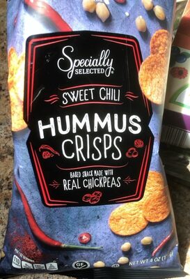 Sweet Chili Hummus Crisps