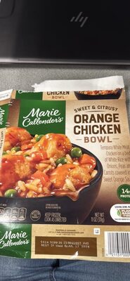 Sweet & Citrusy Orange Chicken Bowl